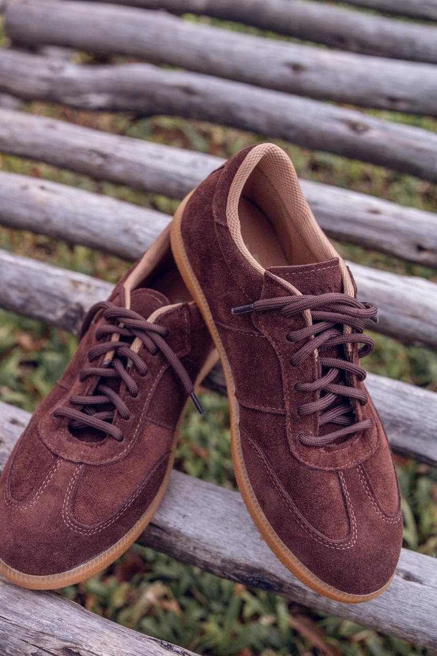 Zapatillas Azucena Chocolate — Talle 37