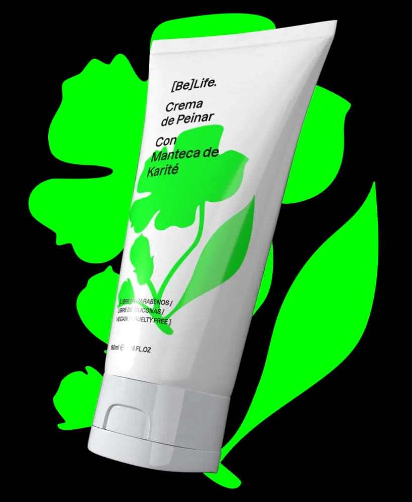 BE Life - Crema de peinar 180ml.
